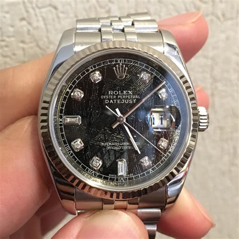 rolex meterorite dial|Rolex meteorite dial price.